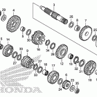 CRF250L Трансмиссия