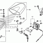 CBR250RA Сидение