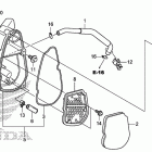 CRF110F Воздухозаборник