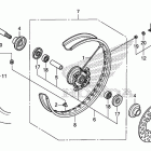 CRF150R Переднее колесо