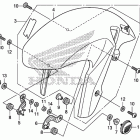 CB1000R Переднее крыло