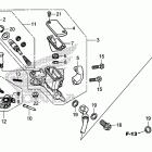 CRF450R Главный тормозной цилиндр -передний