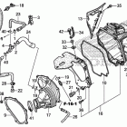 CRF250X Воздухозаборник