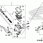 VT1300CS Передний тормозной цилиндр