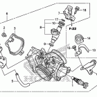 CRF450R Корпус Дросселя