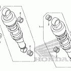 VT750S Rear shock absorber (3)