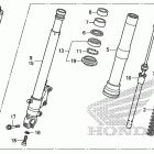 CB1000R Передняя вилка