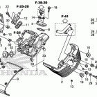 VT1300CSA Крышка головки цилиндров,передняя