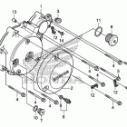 VT750CS Left crankcase cover (1)