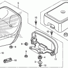 CMX250C Сидение