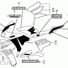 CBR1000RR Наклейки