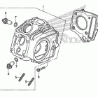 CRF50F Головка цилиндра