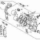 CRF250R Передний тормозной суппорт