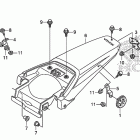 CRF230F Заднее крыло