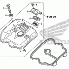 CRF250L Крышка головки цилиндров