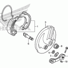 CRF50F Передний тормоз