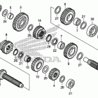 CRF150R Трансмиссия