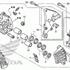 GL1800 Right front brake caliper (abs)