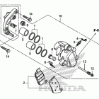 VT1300CS Front brake caliper (1)