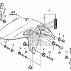 CBR250RA Переднее крыло