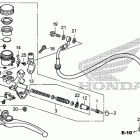 CB1000R Цилиндр сцепления