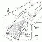 CRF150R Заднее крыло