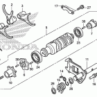 GL1800 Shift drum@shift fork