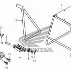 CRF250R Подножки