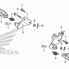 CRF80F Подножки