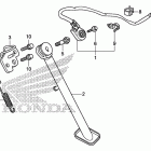 VT750S Side stand (2)