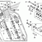 CRF250X Задний амортизатор