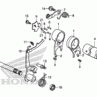 CRF50F Вилка переключения передач