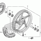 CBR250RA Переднее колесо