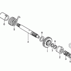 CRF80F Кик стартер