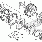 CRF110F Сцепление
