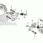 CRF150F Подножки