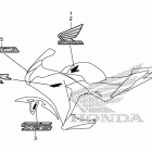 CBR250RA Наклейки