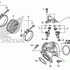 VT750CS Впускной трубопровод