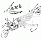 XR650L Наклейки