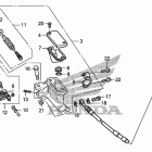 CRF250R Главный тормозной цилиндр -передний
