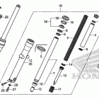 VT1300CSA Front fork (1)