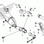 CRF250X Глушитель