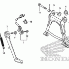 GL1800 Подножка