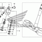 CRF250R Демпфер рулевой