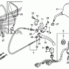 VT750CS Рычаги & переключатели & тросы