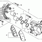 VT750S Front brake caliper (3)