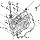 CMX250C Крышка картера правая