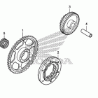 CRF250L Муфта стартера