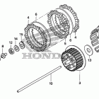 CRF450X Сцепление