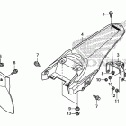 CRF80F Заднее крыло